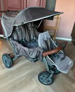 Childhome drieling wagen + regenkap, Duowagen, Zo goed als nieuw, Ophalen, Kinderwagen