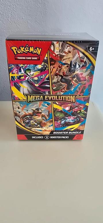 Pokémon Mega Evolutions Booster Bundle beschikbaar voor biedingen