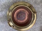 Vintage antieke koperen brasero vuurpot kooltjespan, Antiek en Kunst, Ophalen of Verzenden, Koper