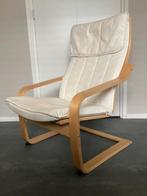 Ikea fauteuil wit, Ophalen, Gebruikt, 75 tot 100 cm, 50 tot 75 cm