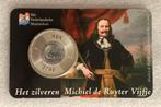 5 euro 2007, Michiel de Ruyter, coincard, zilver 0.925., Verzenden, Koningin Beatrix, Zilver, Euro's