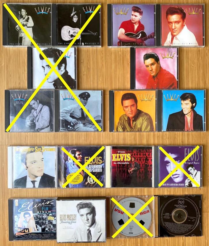 12x Elvis CD, inc. box set: €25 samen - of los, Cd's en Dvd's, Cd's | Rock, Gebruikt, Rock-'n-Roll, Ophalen of Verzenden