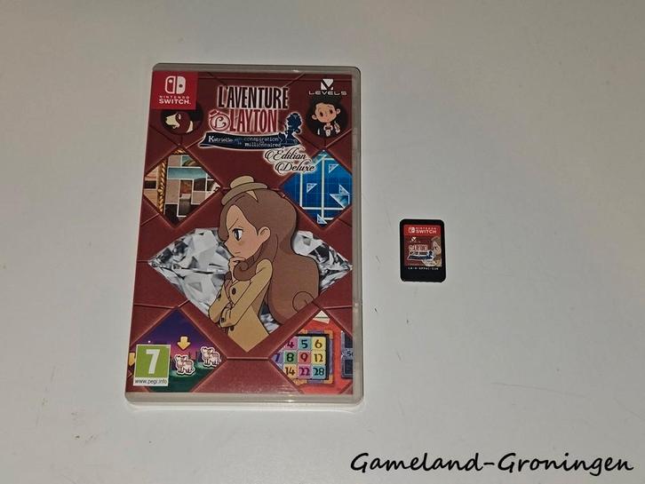 Layton's Mystery Journey (Switch), Spelcomputers en Games, Games | Nintendo Switch, Gebruikt, 1 speler, Vanaf 3 jaar, Ophalen of Verzenden