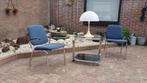 Vintage buisframe fauteuils, Huis en Inrichting, Fauteuils, Ophalen, Metaal, Gebruikt, Vintage