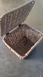 Rieten grote  fietsmand, Fietsen en Brommers, Ophalen of Verzenden, Zo goed als nieuw, Fietsmand
