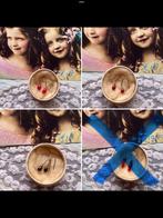 🌿 Pop, Jumeau,”ANTIEK GLAZEN POPPENOORBELLEN”🌿ca 1890, Antiek en Kunst, Antiek | Speelgoed, Verzenden