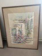 2 aquarellen Elly Kroon, Ophalen
