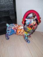 Beeld DJ hond mopshond nieuw, Ophalen of Verzenden, Nieuw, Dier