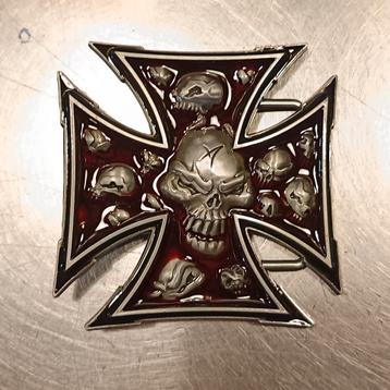 Maltezer Kruis Gesp Maltese Cross Buckle  beschikbaar voor biedingen