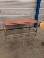 Slagerij catering viszaak snijtafel werktafel, Ophalen, Zo goed als nieuw