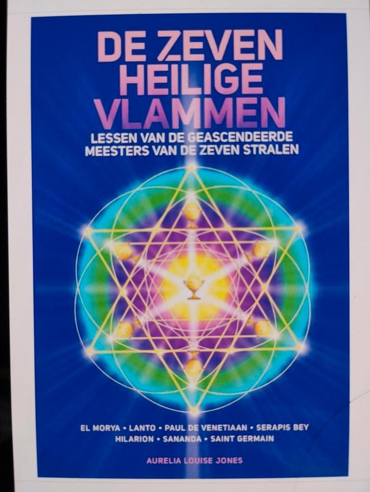 Aurelia Louise Jones - De zeven heilige vlammen, Boeken, Esoterie en Spiritualiteit, Zo goed als nieuw, Ophalen of Verzenden