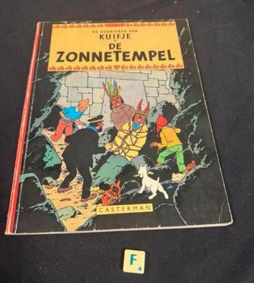 Kuifje. De zonnetempel. Boek. €1,99 beschikbaar voor biedingen