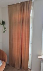 Gordijnen katoen fluweel, 200 cm of meer, Beige, Nieuw, Ophalen of Verzenden