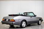 Saab 900 Turbo Cabriolet (bj 1991), Auto's, Voorwielaandrijving, 4 cilinders, Cabriolet, Leder