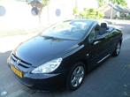 Te Koop Peugeot 307 2.0 16V CC  Zwart Metalic, Auto's, Peugeot, Stof, Zwart, 4 cilinders, Cabriolet