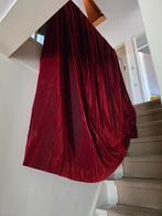Velours Gordijnen rood., Ophalen, Gebruikt, Barok, 200 cm of meer