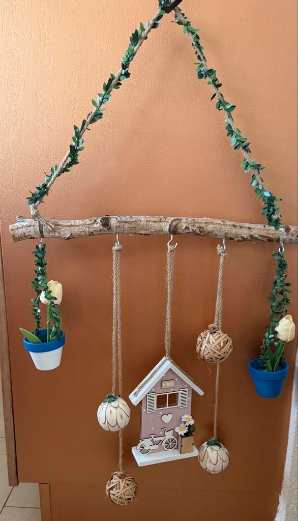 Handgemaakte wanddecoratie, Huis en Inrichting, Woonaccessoires | Wanddecoraties, Nieuw, Ophalen of Verzenden