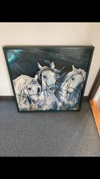 Schilderij met paarden, Ophalen, Gebruikt, Schilderij