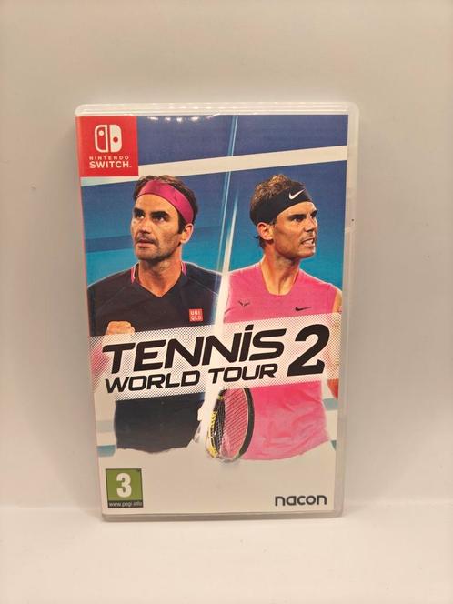 Tennis world tour 2 Nintendo switch, Spelcomputers en Games, Games | Nintendo Switch, Zo goed als nieuw, Sport, 3 spelers of meer