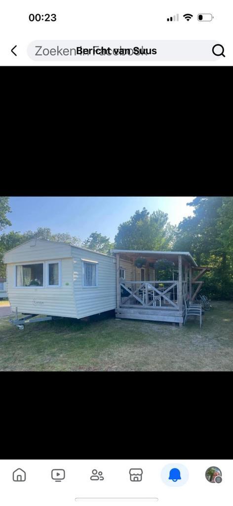 Te koop stacaravan Europa 900x310 met veranda (optioneel), Caravans en Kamperen, Stacaravans, tot en met 5, Ophalen of Verzenden
