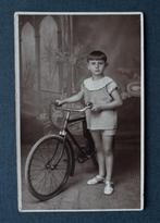 Fotokaart - Jongen met fiets 1929 ( met naam ), Gebruikt, Verzenden, Foto, Voor 1940