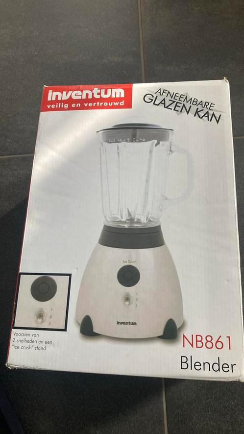 Inventum NB861 Blender, Witgoed en Apparatuur, Blenders, Nieuw, Ophalen of Verzenden