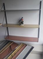 3 vintage metalen gekleurde wandrekken, Ophalen of Verzenden, Huis en Inrichting