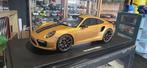 Porsche 911 991-2 TURBO S COUPÉ 1/18 Gt-Spirit, Ophalen of Verzenden, Zo goed als nieuw, Auto, Overige merken