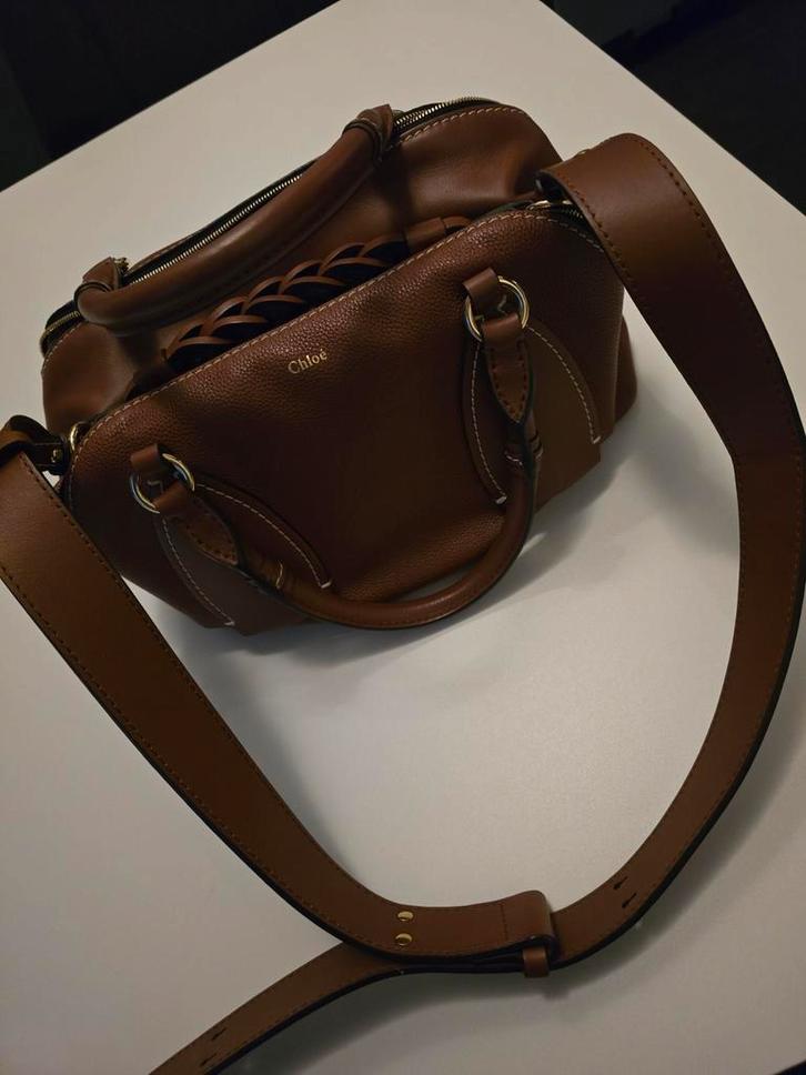 Chloe' Daria Bowling Bag - Medium, Sieraden, Tassen en Uiterlijk, Tassen | Damestassen, Ophalen of Verzenden