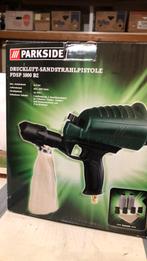 Zandstraal pistool met toebehoren, Verzenden, Zo goed als nieuw, Overige typen