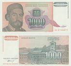 JOEGOSLAVIE 1994 1000 dinara #140 UNC, Verzenden, Joegoslavië, Los biljet