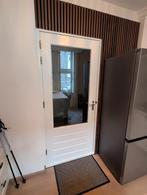 Buitendeur, Doe-het-zelf en Verbouw, Deuren en Horren, Ophalen, 80 tot 100 cm, 200 tot 215 cm, Glas