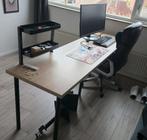 Bureau met bureaustoel en extra opbergruimte, Ophalen, Gebruikt, Bureau