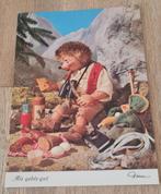 Meneer Egel aan het picknicken in de bergen, Verzamelen, Ansichtkaarten | Themakaarten, Verzenden, Ongelopen