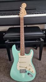 Squier Affinity Strat Surf Green, Ophalen, Zo goed als nieuw, Elektrisch