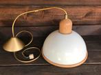Vintage steinhauer hanglamp, Ophalen of Verzenden, Kunststof, Minder dan 50 cm