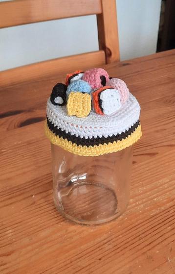 Gehaakt potje deksel engelse drop beschikbaar voor biedingen