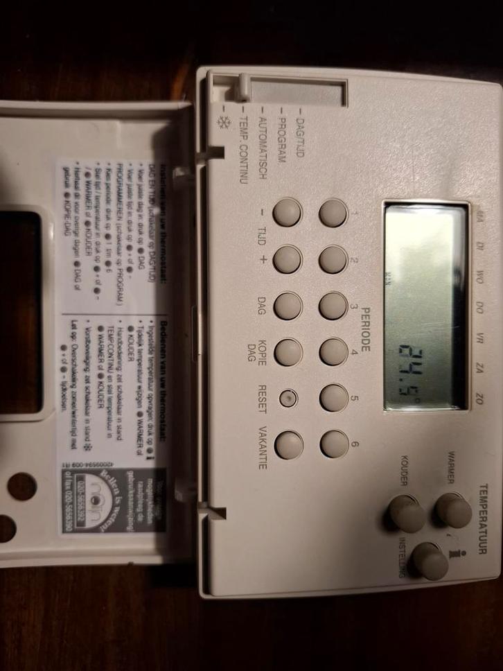 Remeha iSense Programmeerbare Thermostaat, Doe-het-zelf en Verbouw, Thermostaten, Gebruikt, Ophalen of Verzenden