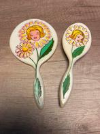 Vintage speigel/ borstel, Antiek en Kunst, Curiosa en Brocante, Ophalen of Verzenden