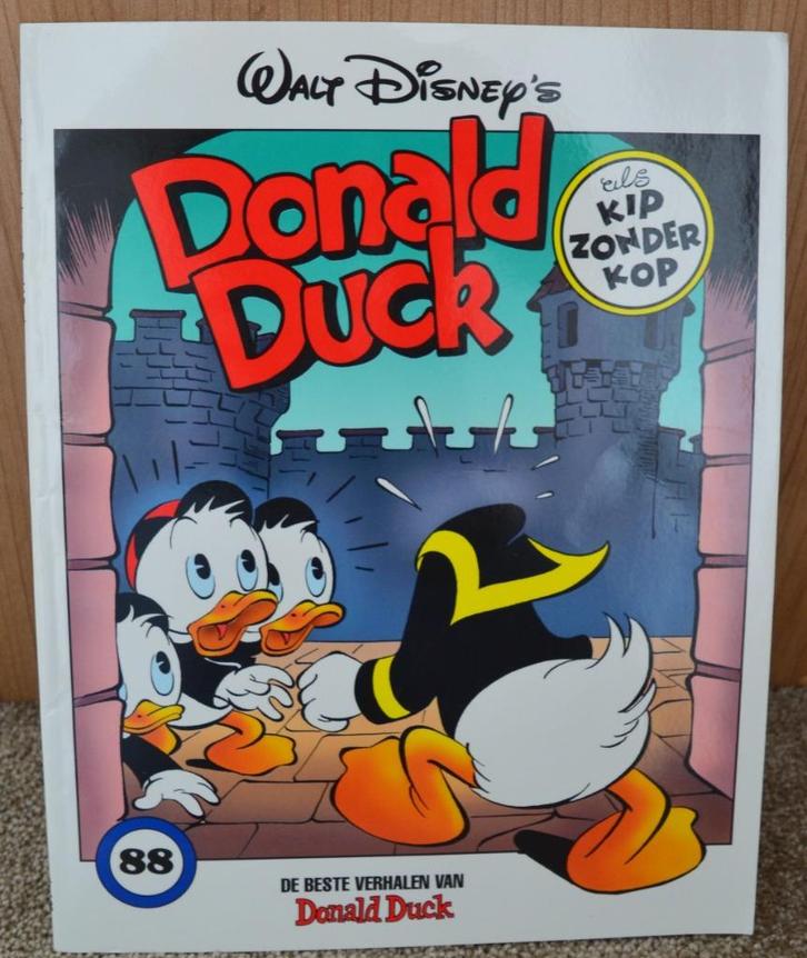 Donald Duck Strip NR 88 : Als Kip Zonder Kop, Boeken, Stripboeken, Zo goed als nieuw, Eén stripboek, Ophalen of Verzenden