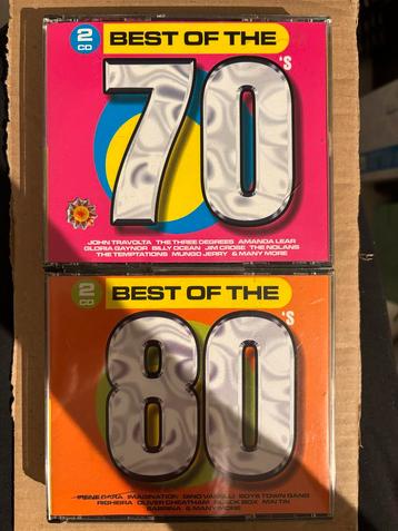 Best of the 70's & 80's - 2 x 2CD Boxset beschikbaar voor biedingen