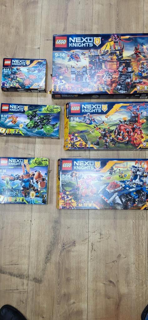 Lego Nexo Knights 72004, 72003, 70358, 70323, 70322, 70316, Kinderen en Baby's, Speelgoed | Duplo en Lego, Zo goed als nieuw, Lego