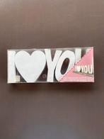 Houten letters I LOVE YOU, Ophalen of Verzenden, Nieuw, Materiaal