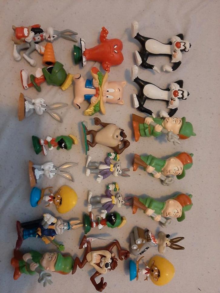 Loony Tunes Figuren Collectie - 22 Stuks, Verzamelen, Poppetjes en Figuurtjes, Ophalen of Verzenden