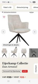 5x Eijerkamp Eettafelstoelen - Setprijs!, Ophalen of Verzenden, Eijerkamp, V, G