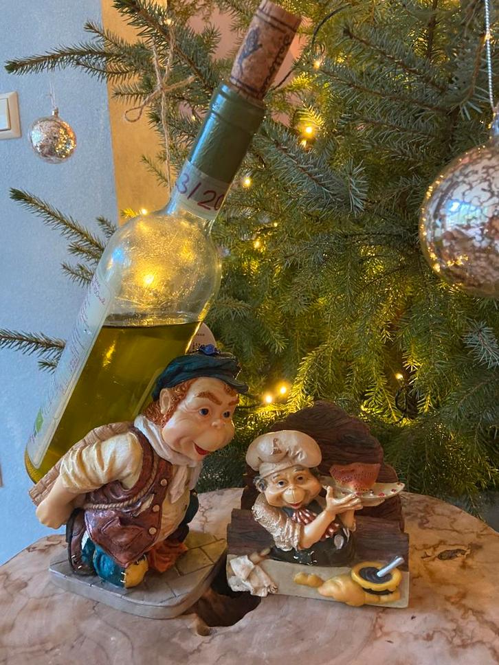 Efteling verzamelaars items, wijnhouder en servettenhouder, Verzamelen, Efteling, Zo goed als nieuw, Beeldje of Poppetje, Ophalen of Verzenden