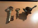 Ķoperen sleutel flesopener vijzel, Antiek en Kunst, Antiek | Koper en Brons, Ophalen of Verzenden
