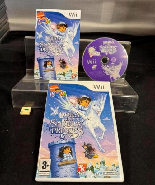 Dora. Red de sneeuwprinses. Wii. €3,99, Spelcomputers en Games, Games | Nintendo Wii, Zo goed als nieuw, 3 spelers of meer, Vanaf 3 jaar