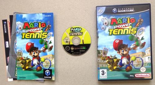 Mario Power Tennis voor de Nintendo GameCube Compleet, Spelcomputers en Games, Games | Nintendo GameCube, Zo goed als nieuw, Ophalen of Verzenden