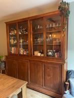 Prachtige buffetkast kersenhout, Huis en Inrichting, Gebruikt, 200 cm of meer, Ophalen of Verzenden, Glas